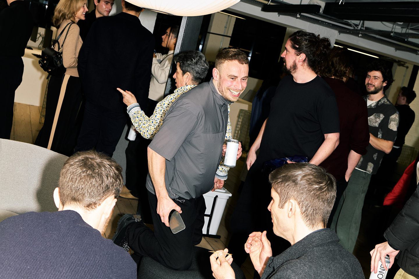 James Melia during BLOND's 10 years old birthday party.