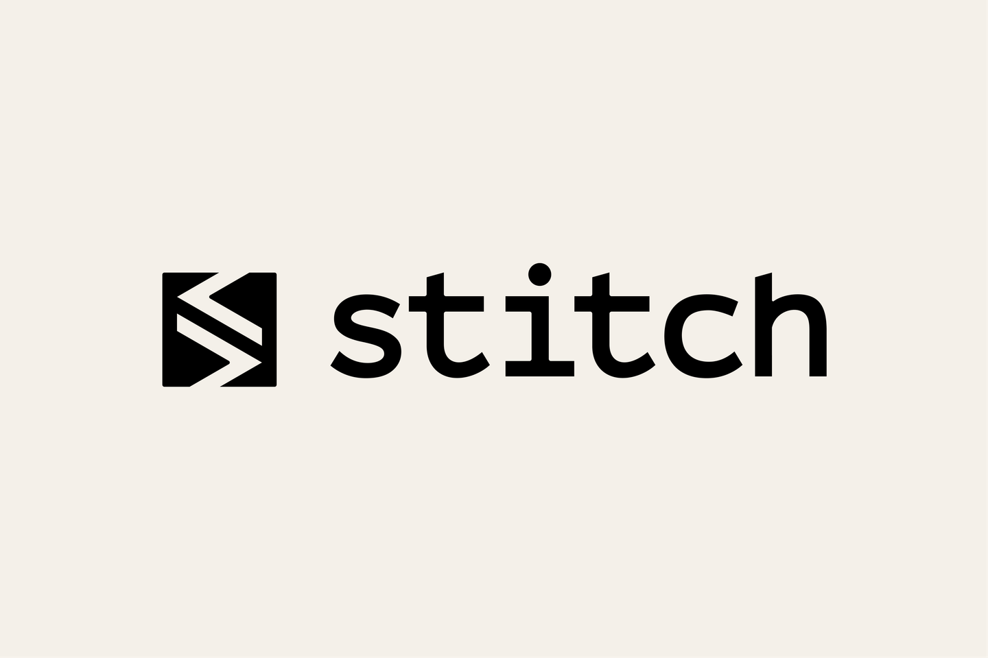 Stitch logo on white background