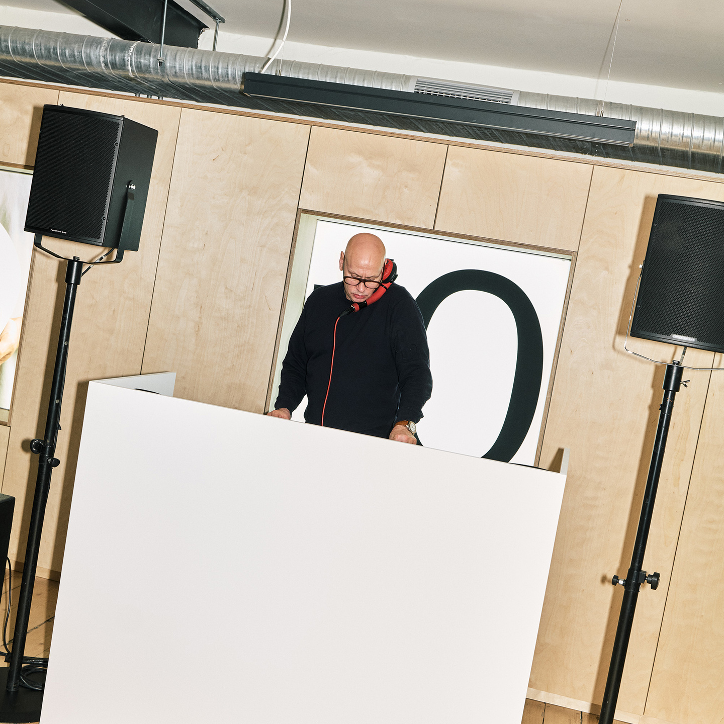 BLOND's 10 years birthday party with a DJ in the office.